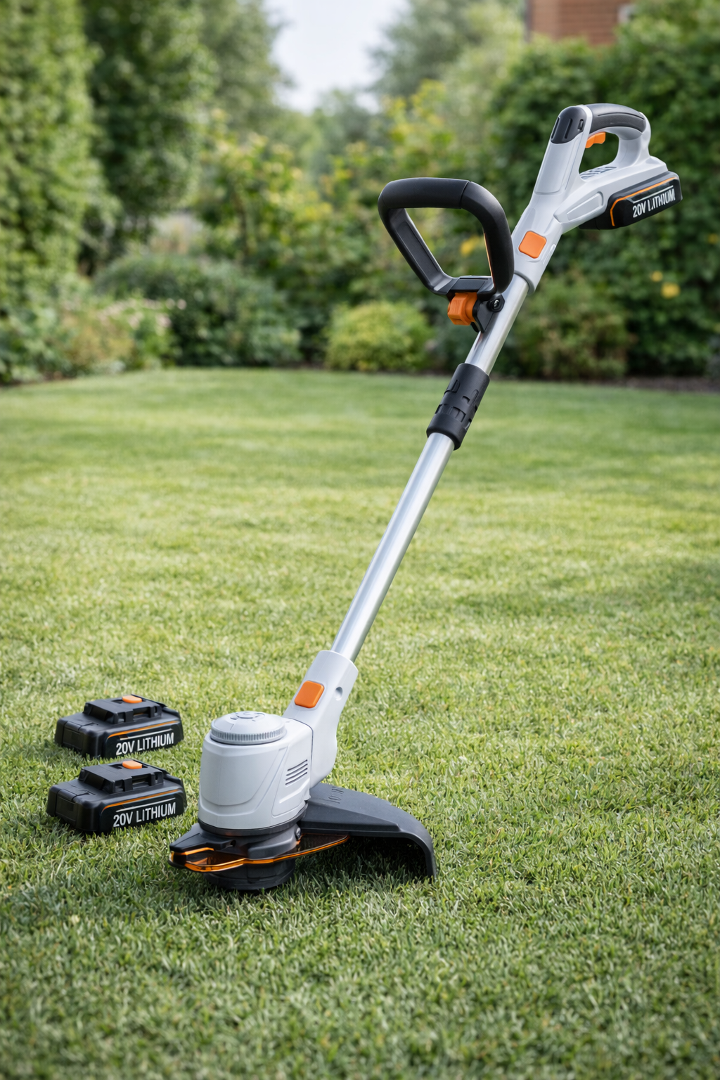 Aku trimer za travu sa 2 baterije